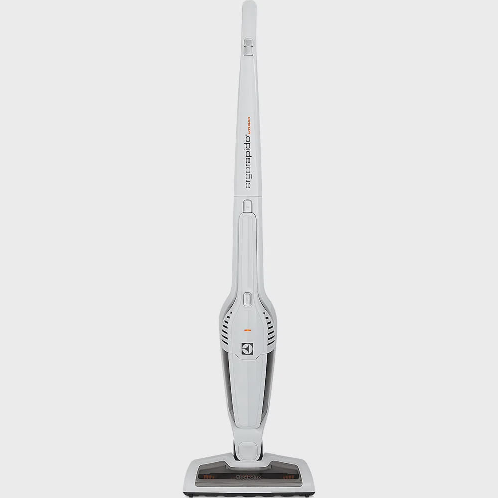 Aspirador de Pó Vertical Electrolux Ergorapido 2 em 1 Branco Dupla Fltragem (ERG21) - até 20 min Tecnologia Cyclonic 460ml